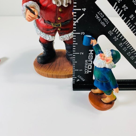 Vintage Christmas Santas Magic Holiday Mantel Display Yule Tide Joy Decor 86771 - Picture 13 of 13